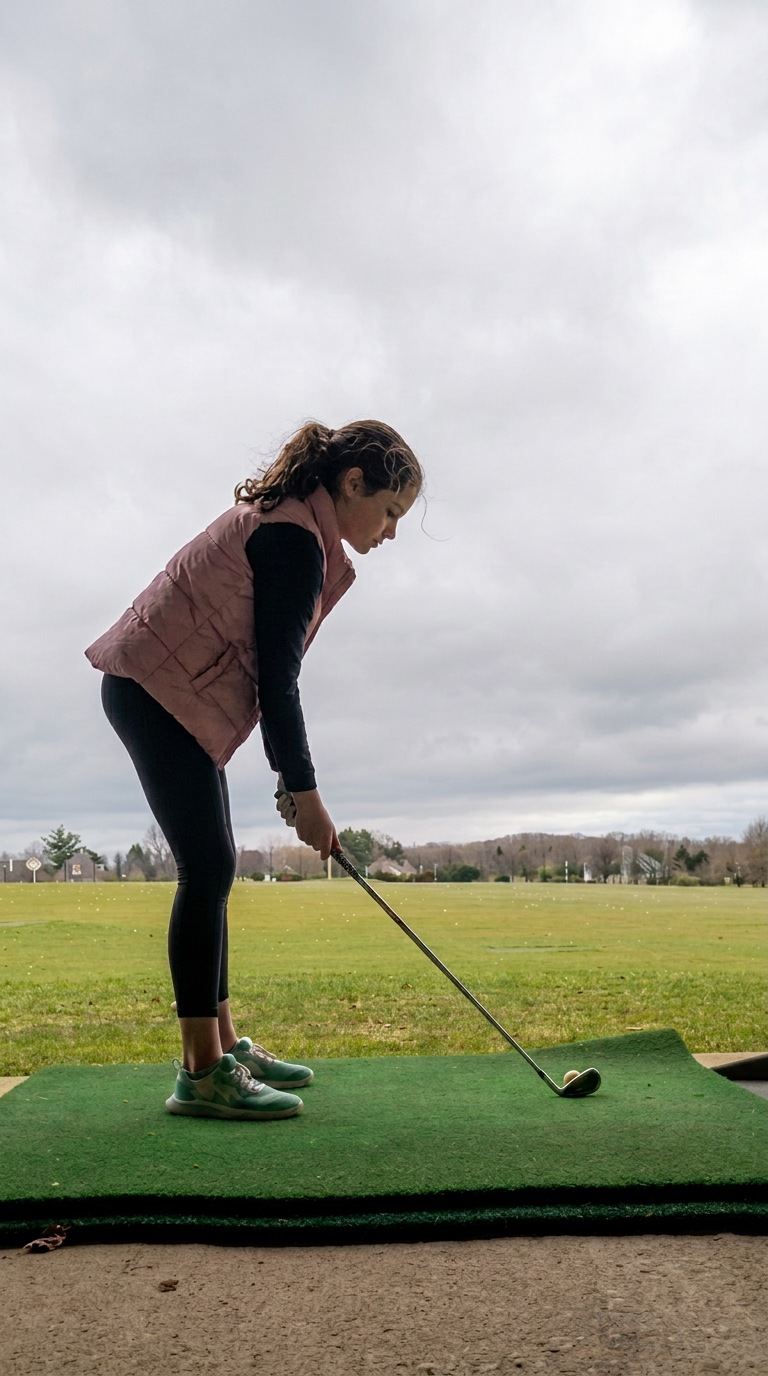 Préparation mentale sur un parcours de golf